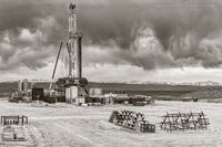 DISHEVELED SKY IN SEPIA