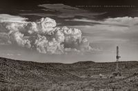 Storm At Twenty Grand Sepia