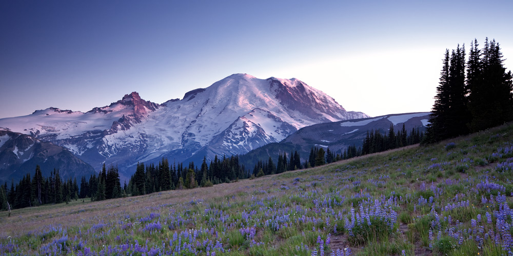 The last day of August at Mount Rainier National Park