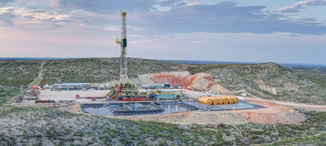 "War Admiral" features Cactus rig 122 drilling a lateral gas well in the mountains of far Western Texas.  The image is actually...